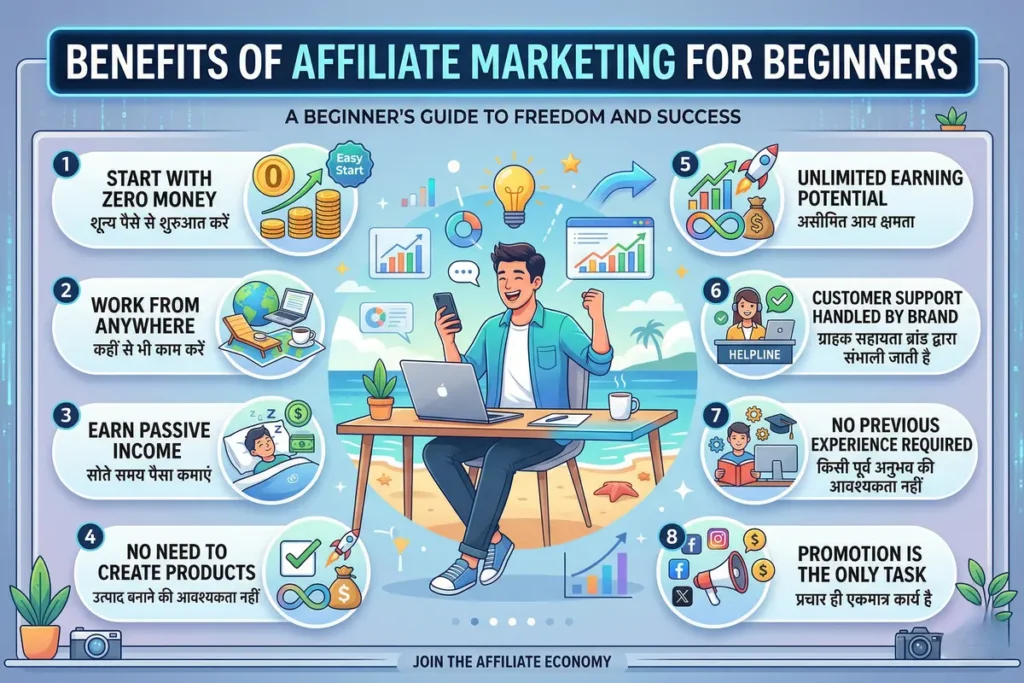 how affiliate marketing works