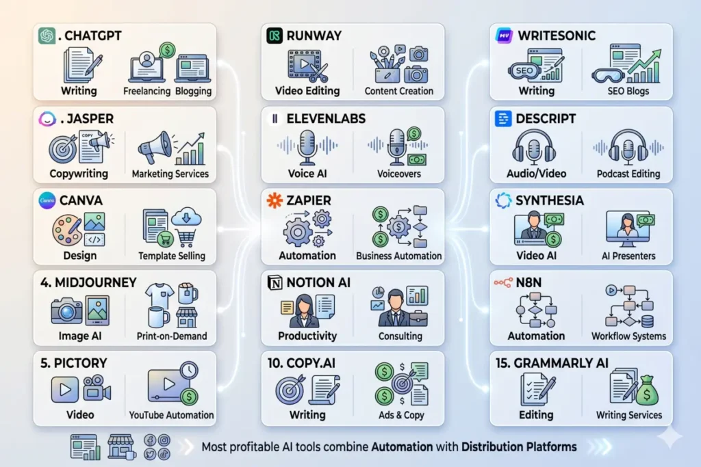 AI Tools to Make Money Online
