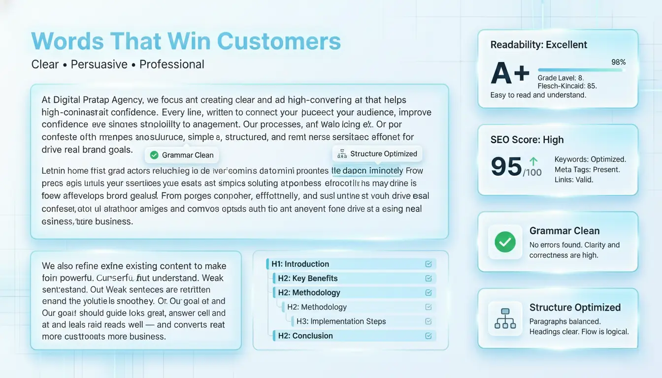 Digital marketing services