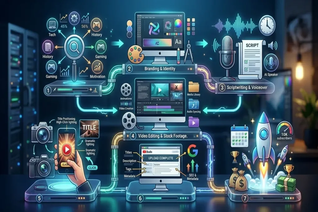 YouTube without showing face