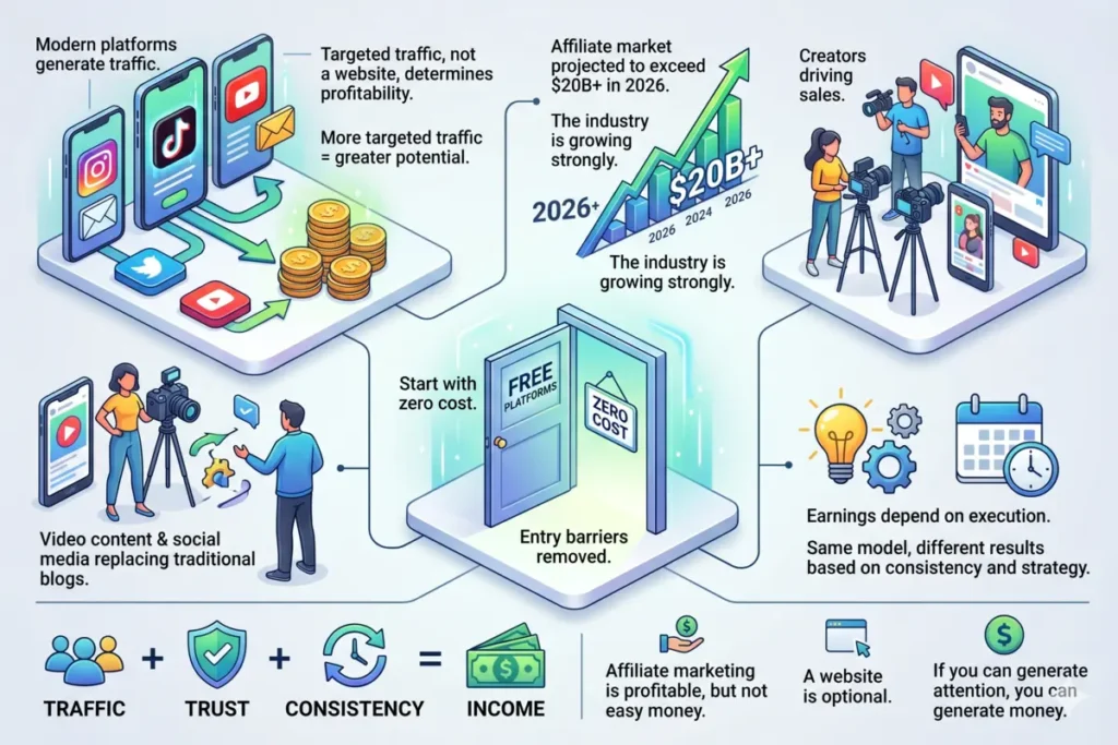affiliate marketing without a website