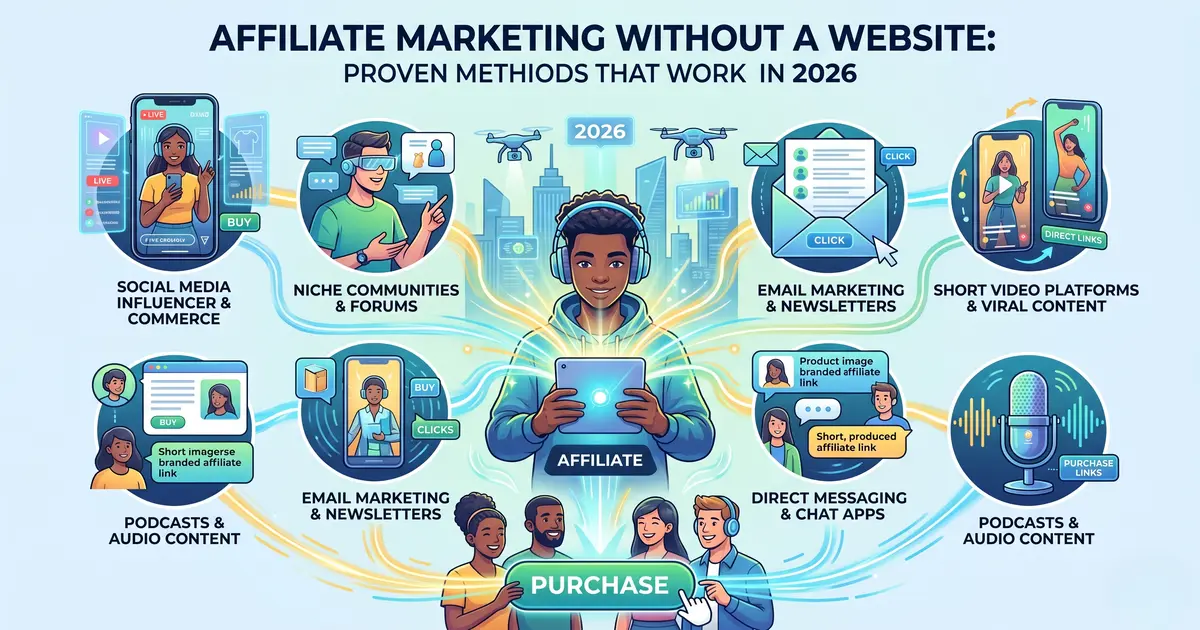 affiliate marketing without a website