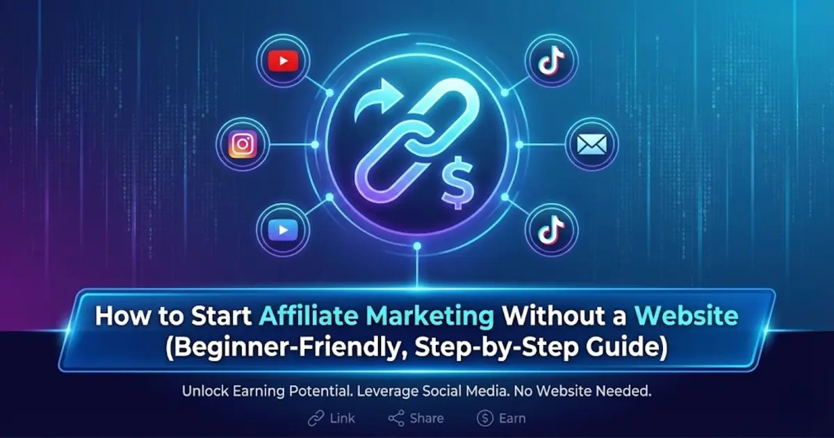 affiliate marketing without a website