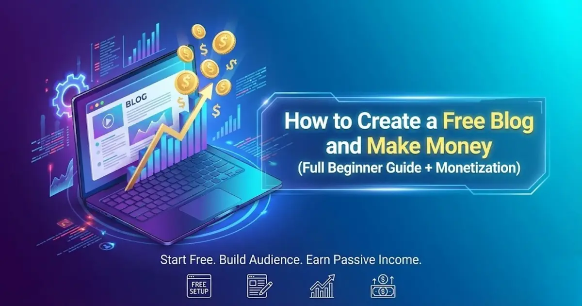 free blog make money