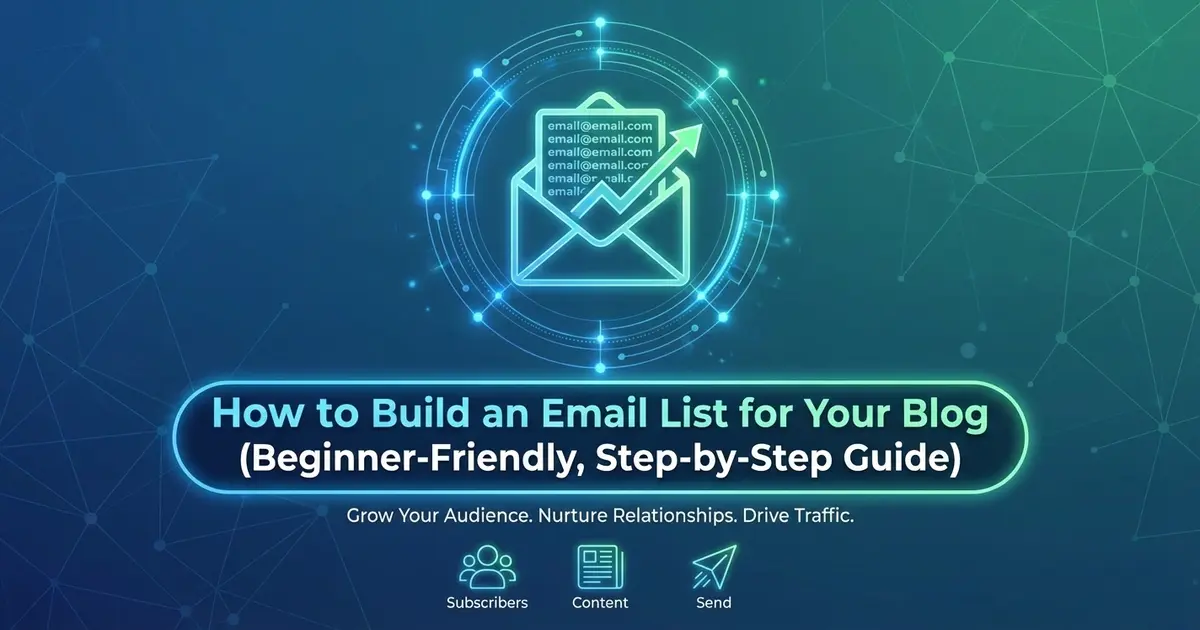 build an email list