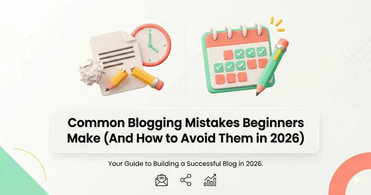 common blogging mistakes