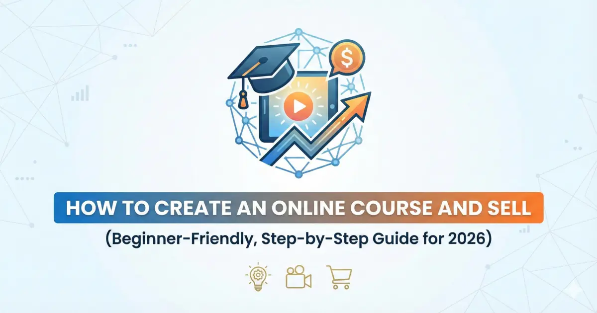 how to create online course