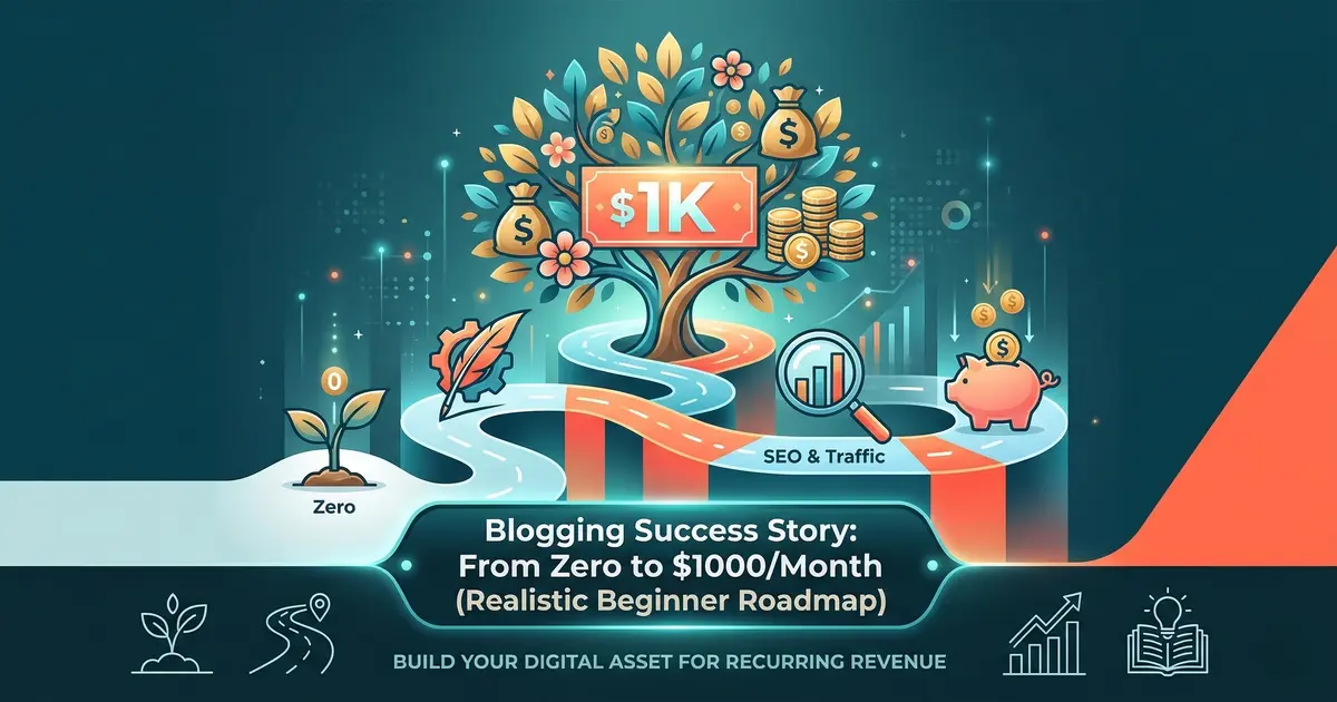 blogging success story for beginners