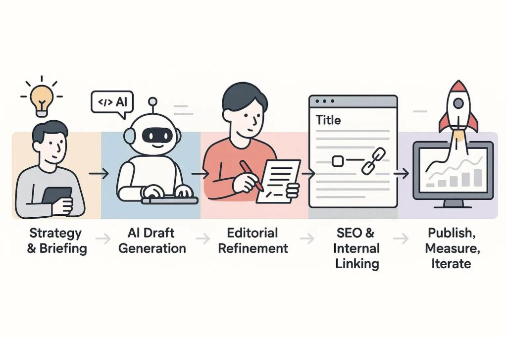 increase blog traffic using AI