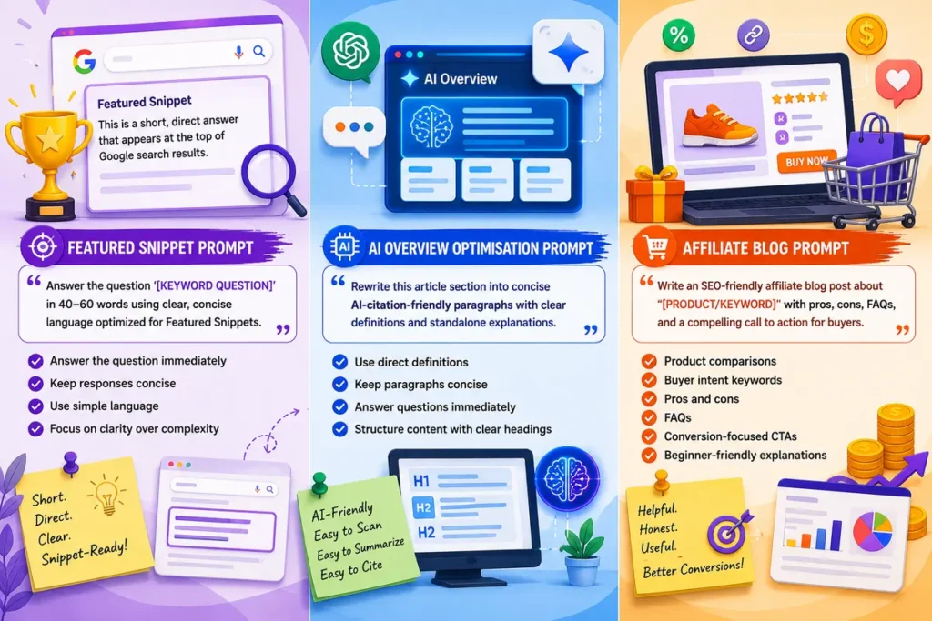 Which AI Prompts Work Best for Affiliate Blog Posts