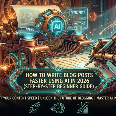 AI blog writing for beginners
