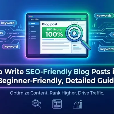 Seo friendly blog post