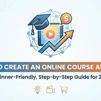how to create online course